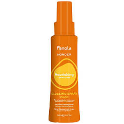 Спрей для реконструкції, зволоження та блиску волосся Fanola Wonder Nourishing Glossing Spray, 150 мл