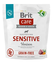 Корм для собак с чувствительным пищеварением Brit Care Dog Grain-free Sensitive с олениной 1 кг
