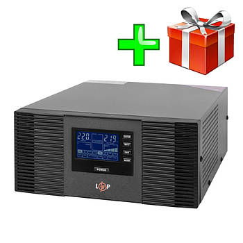 ДБЖ з правильною синусоїдою Logicpower LPM-PSW-1500VA (1050W) 12V UPS