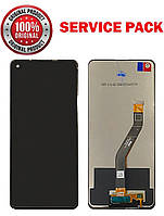 Дисплейный модуль (экран) для Samsung A215 Galaxy A21 чёрный Оригинал 100% SERVICE PACK GH82-22988A