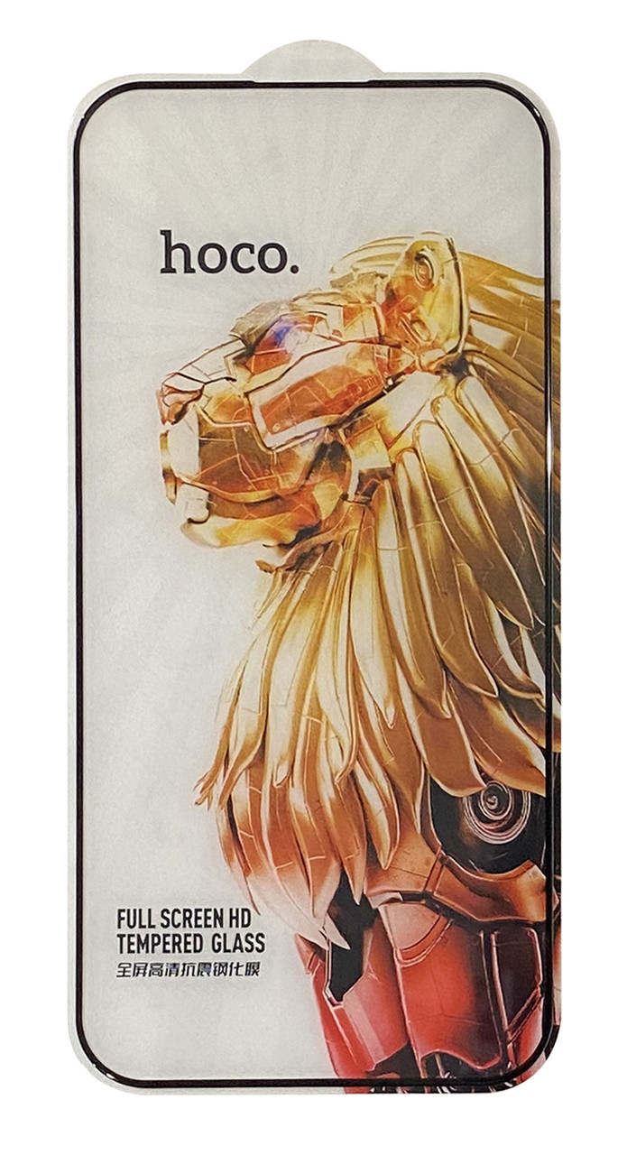 Захисне скло NoName Hoco G9 HD для iPhone 14 Pro Max Чорне, фото 1