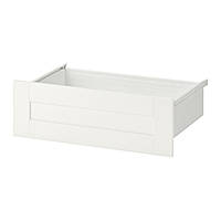 IKEA SANNIDAL (ИКЕА САННИДАЛ) Ящик, білий/білий, 60x42x20 см 094.378.32