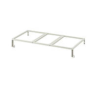IKEA Опора для сміттєвого контейнера HÅLLBAR (ИКЕА ХОЛЛБАР) Рама wspier в кошик на segreg, білий, 80 см 604.228.70