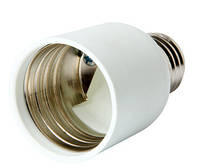 Перехідник e.lamp adapter.Е27/Е40.white, з патрону Е27 на Е40, пластиковый