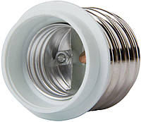 Перехідник e.lamp adapter.Е40/Е27.white, з патрону Е40 на Е27, пластиковий