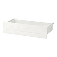 IKEA SANNIDAL (ИКЕА САННИДАЛ) Ящик, білий/білий, 80x42x20 см 794.378.38