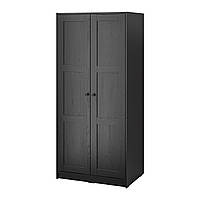 IKEA шафа RAKKESTAD (ИКЕА РАККЕСТАД) Шафа/2 дверці, czarnybrąz, 79x176 см 504.537.58