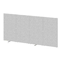IKEA SIDORNA (ИКЕА SIDORNA) Стінка (польща), сірий, 320x150 см 593.860.00