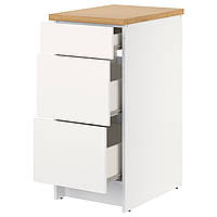 IKEA шафа KNOXHULT (ИКЕА КНОКСХУЛЬТ) Шафа з шухлядами, білий 903.267.87
