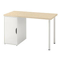 IKEA MITTCIRKEL/ALEX (ИКЕА МИТЦИРКЕЛЬ/АЛЕКС) Письмовий стіл, яскравий ефект сосни/білий, 120x60 см 595.217.10