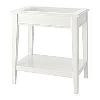 IKEA столик LIATORP (ИКЕА Liatorp / лиаторп) Журнальний столик, білий, скло 401.730.65