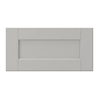 IKEA LERHYTTAN (ИКЕА LERHYTTAN) Фронтальна панель ящика, сірий, 40x20 см 604.614.99