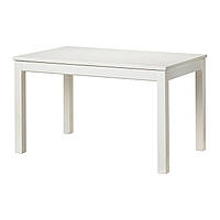 IKEA LANEBERG (ИКЕА LANEBERG) Стіл розкладний, білий, 130/190x80 см 604.161.38