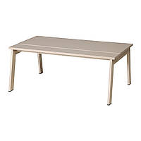 IKEA LJUNGSBRO (ИКЕА ЛЮНГСБРО) Стіл регульований бежевий, 104x70 см 005.610.34