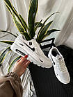 Чоловічі кросівки Nike Air Max 90 White в сітку Найк Аїр Макс 90 білі весняні літні осінні, фото 9