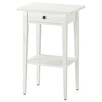 IKEA Тумба приліжкова HEMNES (ИКЕА ХЕМНЭС) Нічний столик, біла морилка 202.004.56