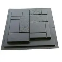 Пластикова форма штучного каменю для 3d панелей "Кирпич конструктор" (форма для 3д панелей з абс)