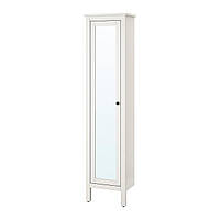 IKEA Шафа висока з дзеркалом HEMNES (ИКЕА ХЕМНЭС) Високий шафа, двері, дзеркало, білий 702.176.85