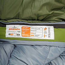 Спальний мішок-кокон Pinguin Comfort PFM (-1/-7/-24°C) 195 см, Left Zip, Khaki, фото 4