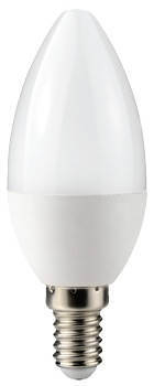 Лампа світлодіодна e.LED.lamp.B35.E14.6.3000, 6Вт, 3000К, фото 1