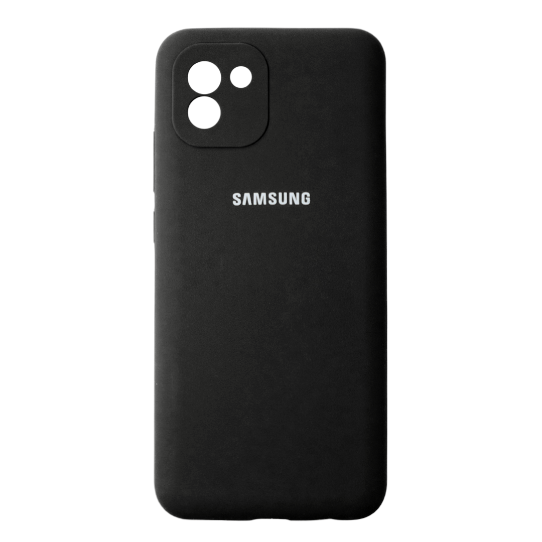 Чохол Silicone Case Premium дляl Samsung Galaxy A03 Black