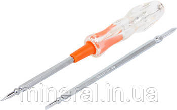 Індикатор-викрутка e.tool.test07  190х4,5хph1 прямий+хрестовий  АС100-500В