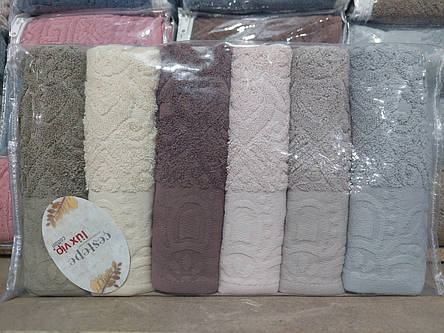 Махрові рушники Cestepe Lux cotton Turkey, фото 1