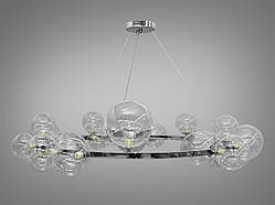 Люстра в стилі Loft - "Бульбашки" на 24 лампи