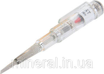 Індикатор-тестер e.tool.test08  140х3,5 прямий шліц АС/DC70-250В