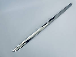 Крайка багажника (нерж) — Renault Clio II HB 1998 — 2005