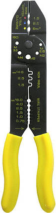 Інструмент e.tool.crimp.hs.313 для обтиску, різки, зачистки проводів, фото 1