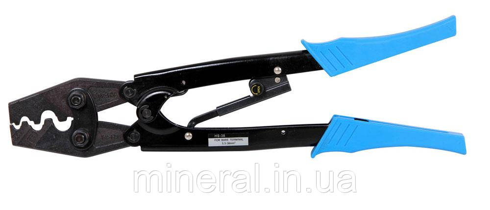 Інструмент e.tool.crimp.hs.38.6.35 для обтиску неізольованих наконечників 5.5-35 кв.мм