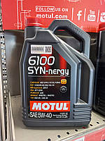 Моторное масло MOTUL / 6100 Syn-nergy 5W40 / 5 л
