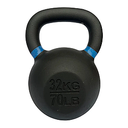 Гиря чавунна 32 кг Чорний