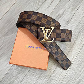 Ремінь Louis Vuitton шкіряний
