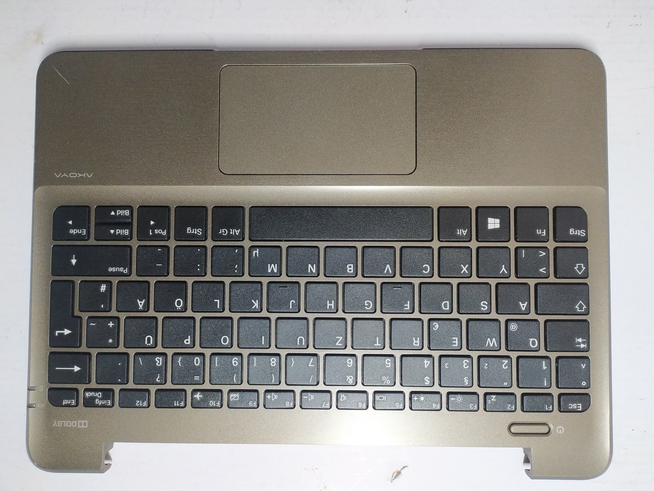 Уцінка! Medion akoya E1232T Корпус C (топкейс, середня частина + клавіатура + тачпад) 6070B0791901 б/в