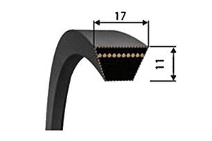 Ремені приводні клинові Профіль B (BX) 17x11 мм