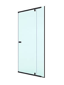 D20-21 Повний комплект фурнітури для дверей в душову нішу, чорна