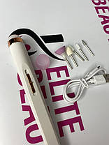 Портативний фрезер-ручка акумуляторний для манікюру і педикюру Flawless Salon Kit Nails, фото 4