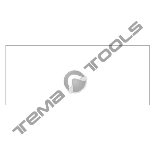 Наклейка на аварійний світильник біла 350*145 мм (S503 ACRYLIC)