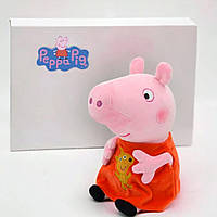 Мягкая игрушка Свинка Пеппа ( Peppa Pig) 25см с ножками