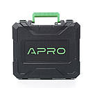 Дриль-шурупокрут ТМ"APRO" 12 В зручний для дому та ремонту гарантія до 3 років із кейсом, фото 7