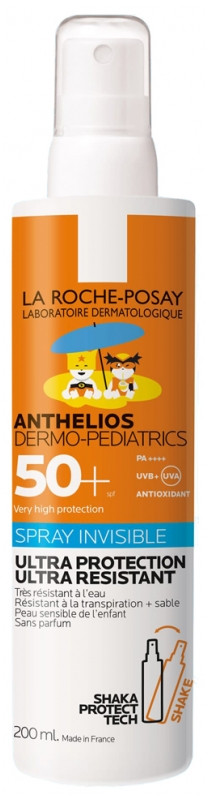 Невидимий сонцезахисний спрей La Roche-Posay Anthelios Dermo-Pediatrics SPF50+ 200 мл (3337875698696) - фото 1 - id-p1871160976