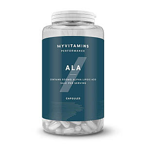(уцінка термін по 12.23) Альфа-ліпоєва кислота Myprotein Myvitamins Alpha Lipoic Acid 500 мг 60 капс.