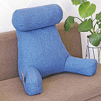 Кресло подушка для чтения Синий