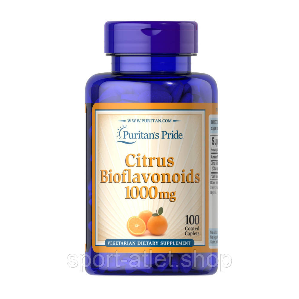 Натуральна добавка Puritan's Pride Citrus Bioflavonoids 1000 mg, 100 каплет