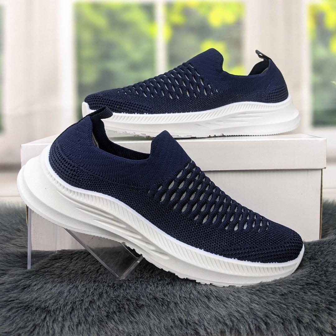 Кросівки жіночі текстильні сині весняно-літні Dago 4147