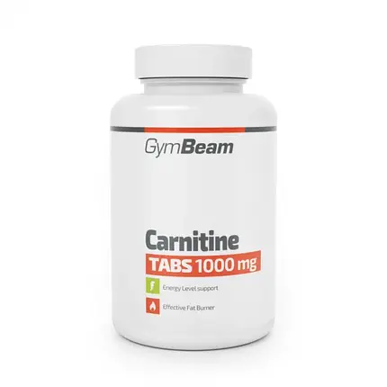 L-карнітин Тартрат GymBeam L-Carnitine TABS 1000 мг 180 таб., фото 1