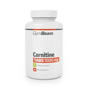 L-карнітин Тартрат GymBeam L-Carnitine TABS 1000 мг 180 таб.