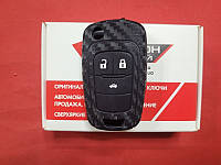 Чохол для ключа Opel Силіконовий-Карбон